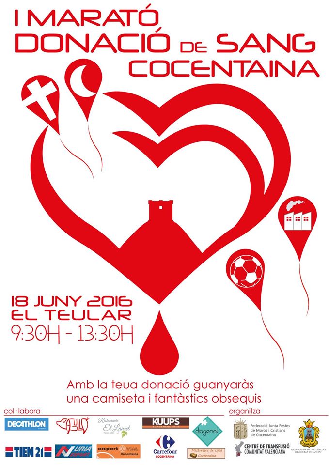 Maratón Donación de Sangre Cocentaina 