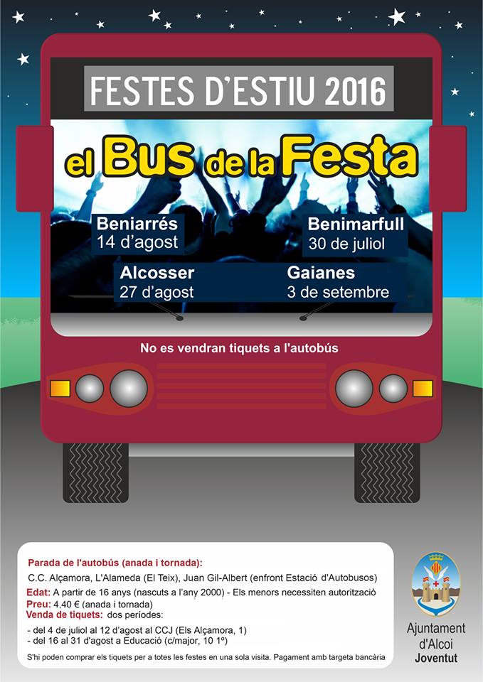 Bus de la Festa 2016