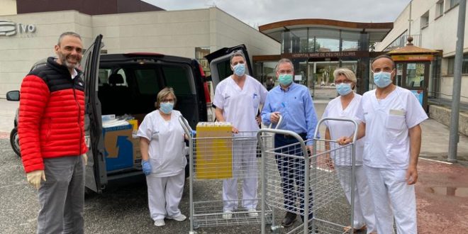 El Campus dona material sanitario al Hospital de Alcoy El Campus dona material sanitario al Hospital de Alcoy